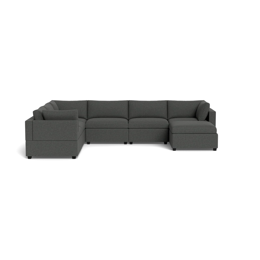 Kova Box Cushion Grand Corner + Ottoman - Image 17