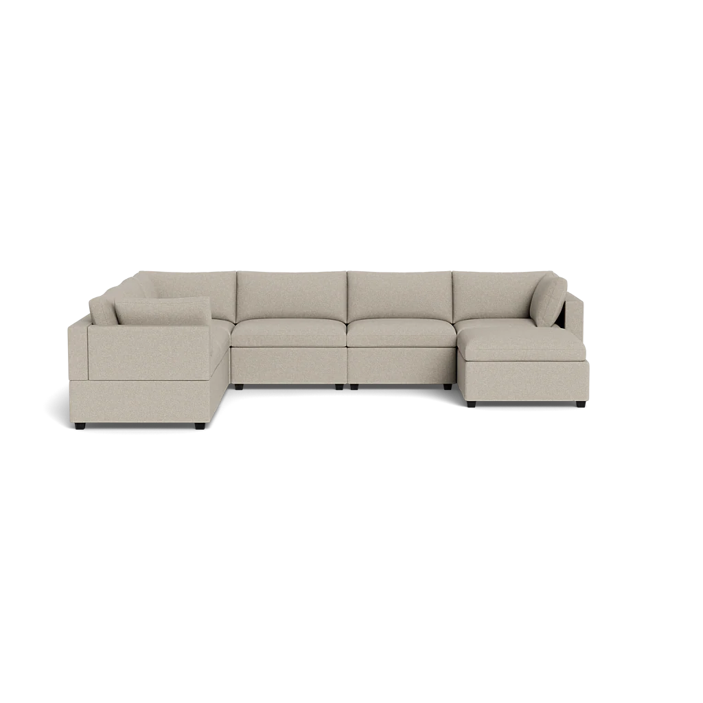 Kova Box Cushion Grand Corner + Ottoman - Image 21