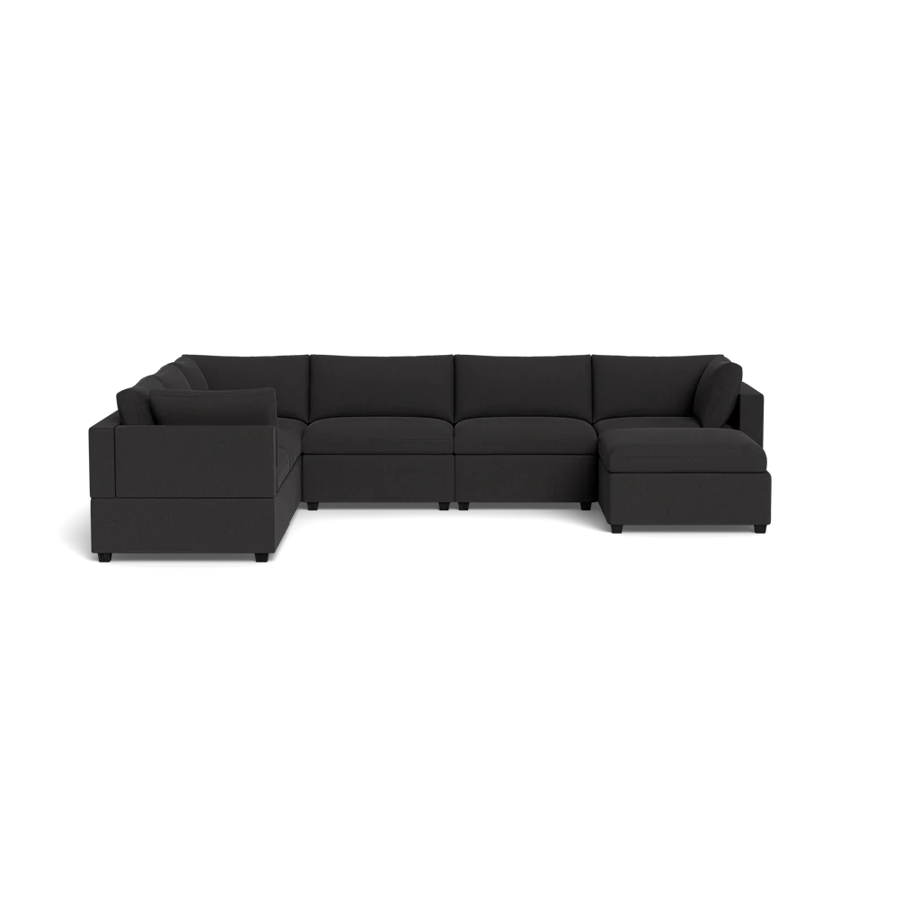 Kova Box Cushion Grand Corner + Ottoman - Image 27