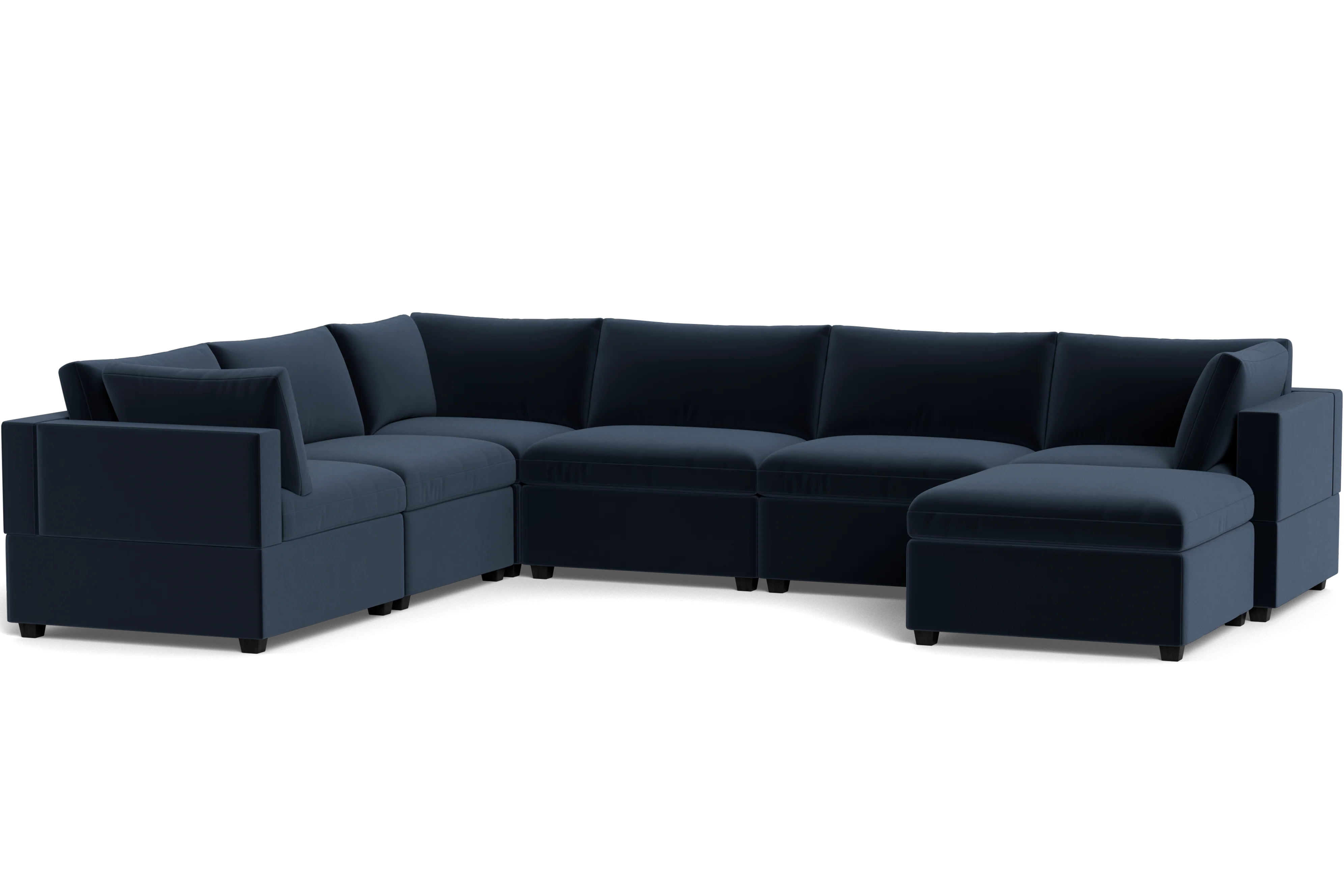 Kova Box Cushion Grand Corner + Ottoman - Image 39