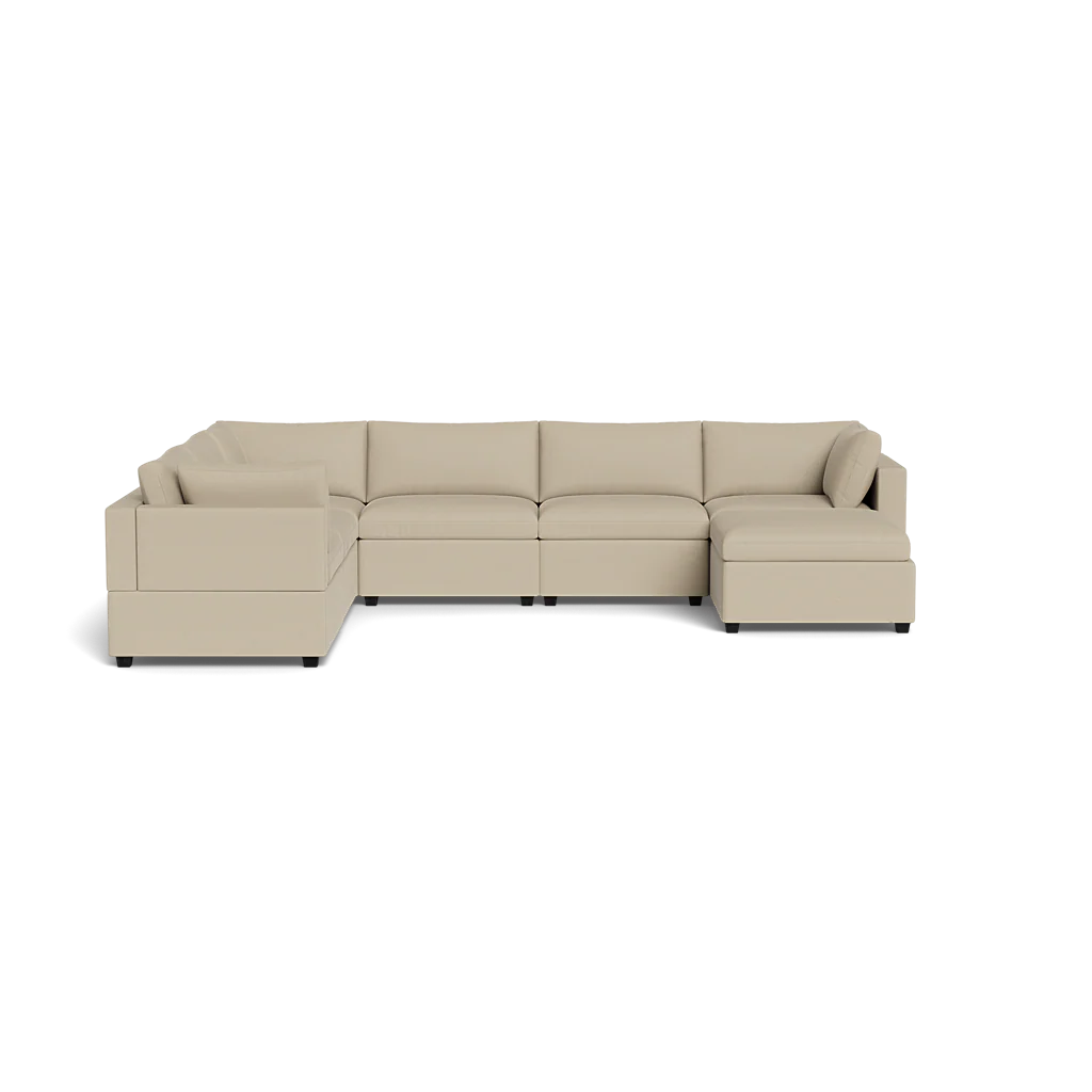 Kova Box Cushion Grand Corner + Ottoman - Image 4