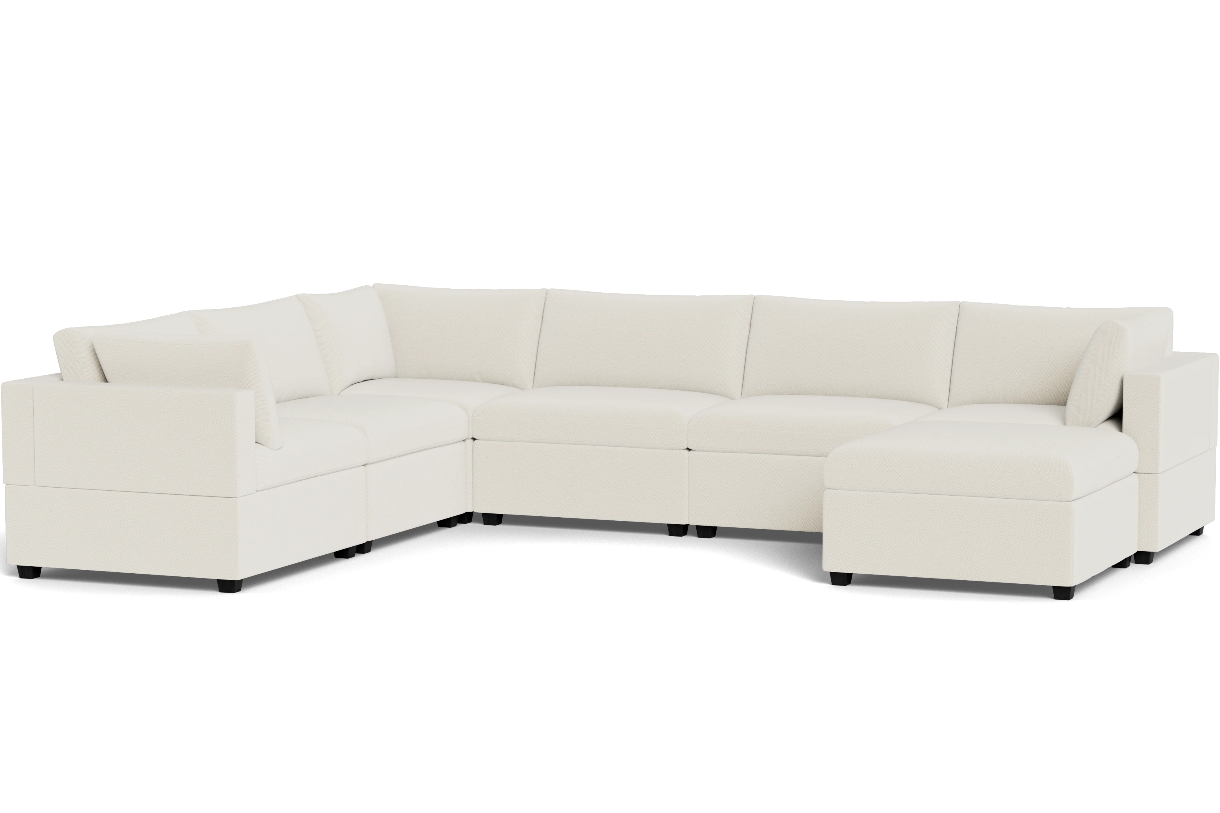 Kova Box Cushion Grand Corner + Ottoman - Image 49