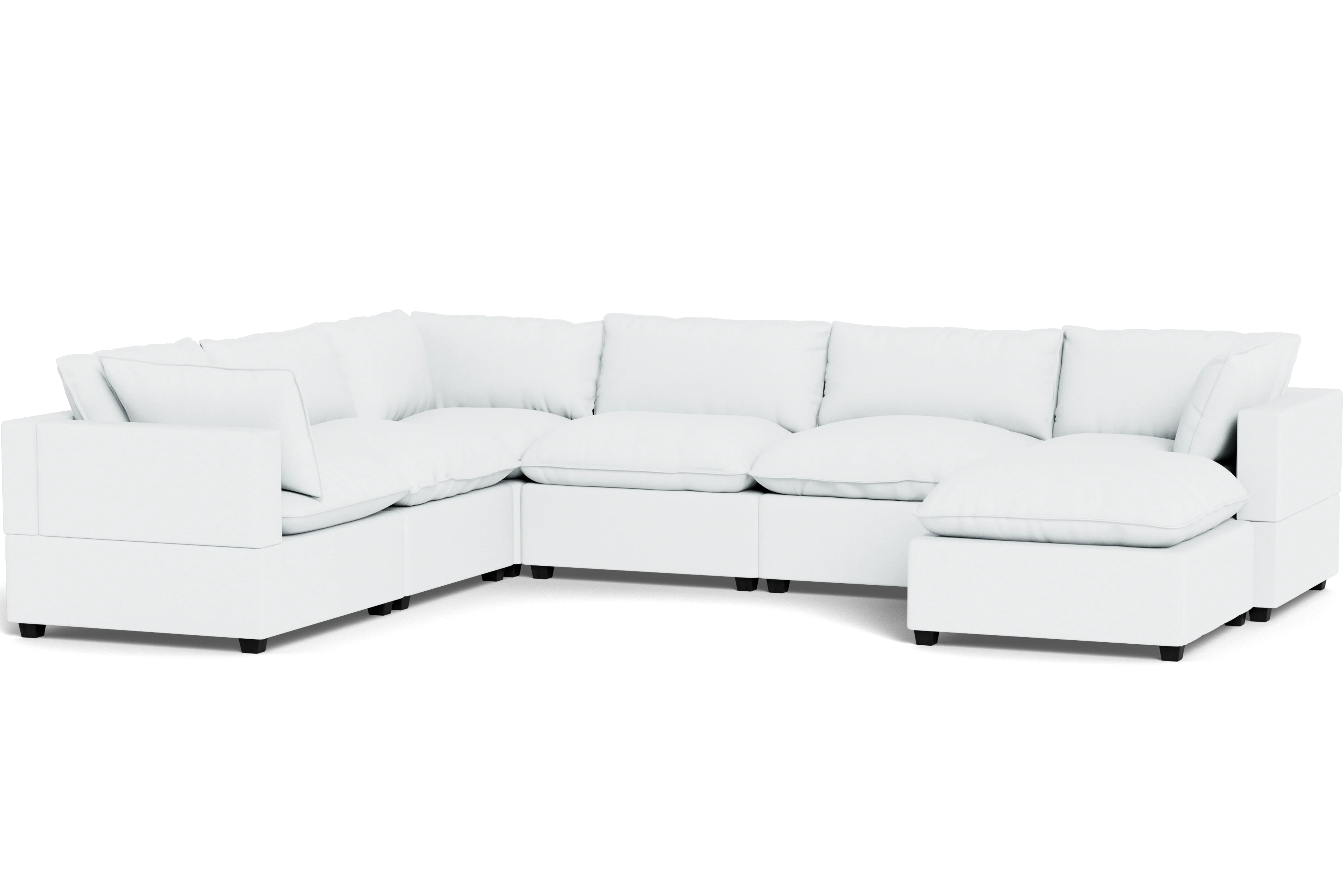 Kova Pillow Cushion Grand Corner + Ottoman - Image 43