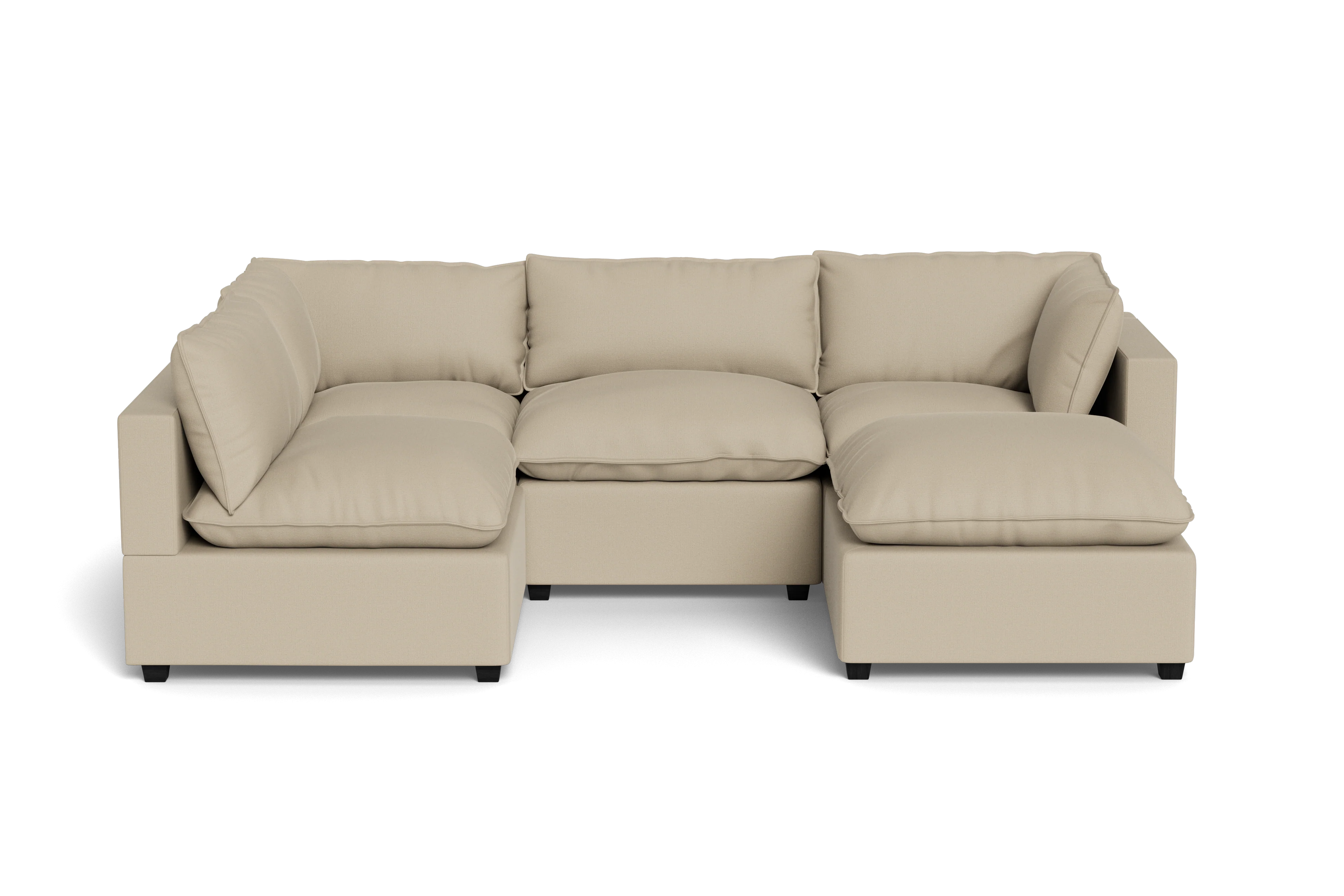 Kova Pillow Cushion L-Shape + Ottoman - Image 62