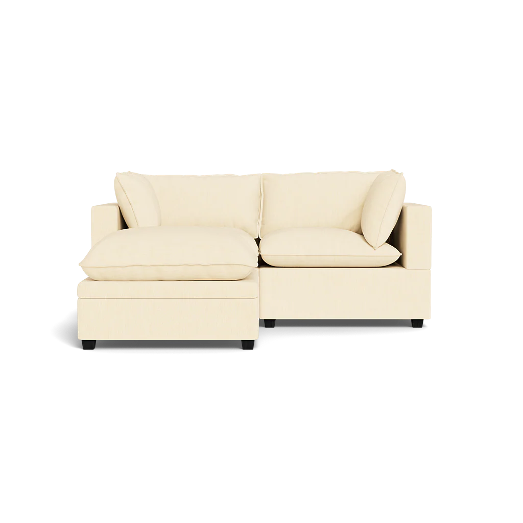Kova Pillow Cushion Sofa 86" + Ottoman - Image 14