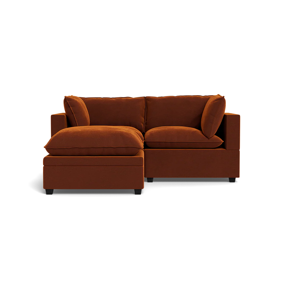 Kova Pillow Cushion Sofa 86" + Ottoman - Image 27