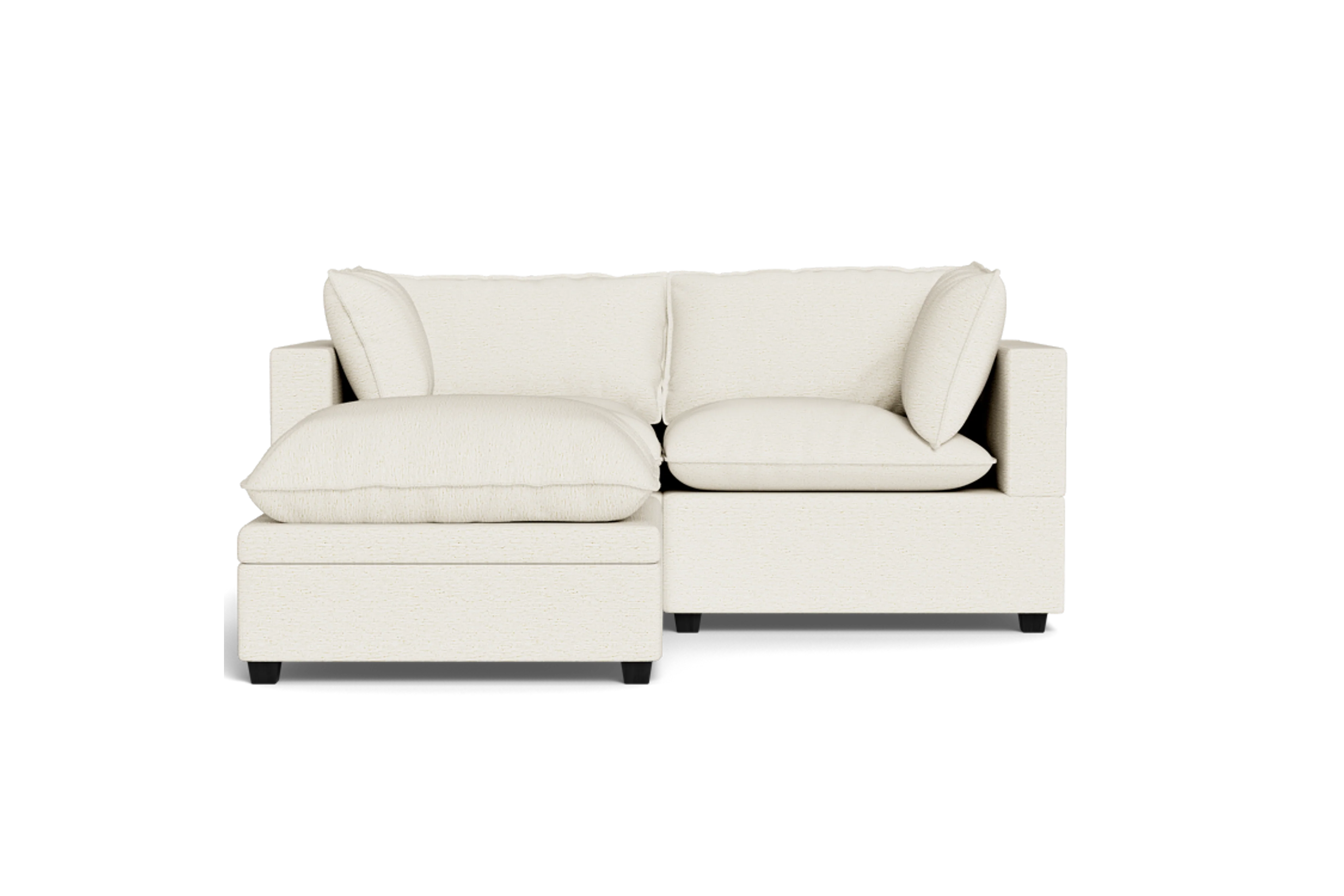 Kova Pillow Cushion Sofa 86" + Ottoman - Image 43