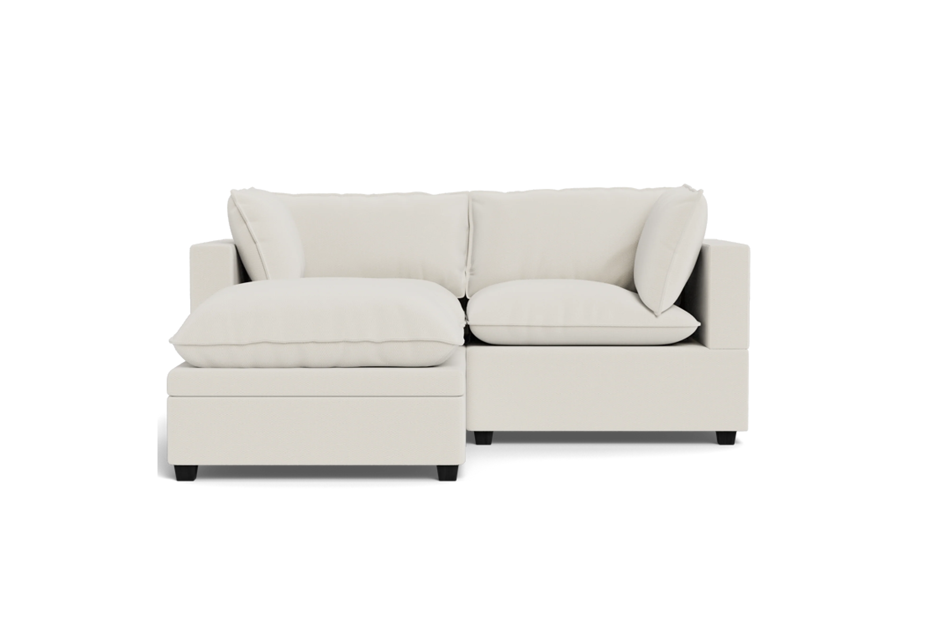 Kova Pillow Cushion Sofa 86" + Ottoman - Image 45