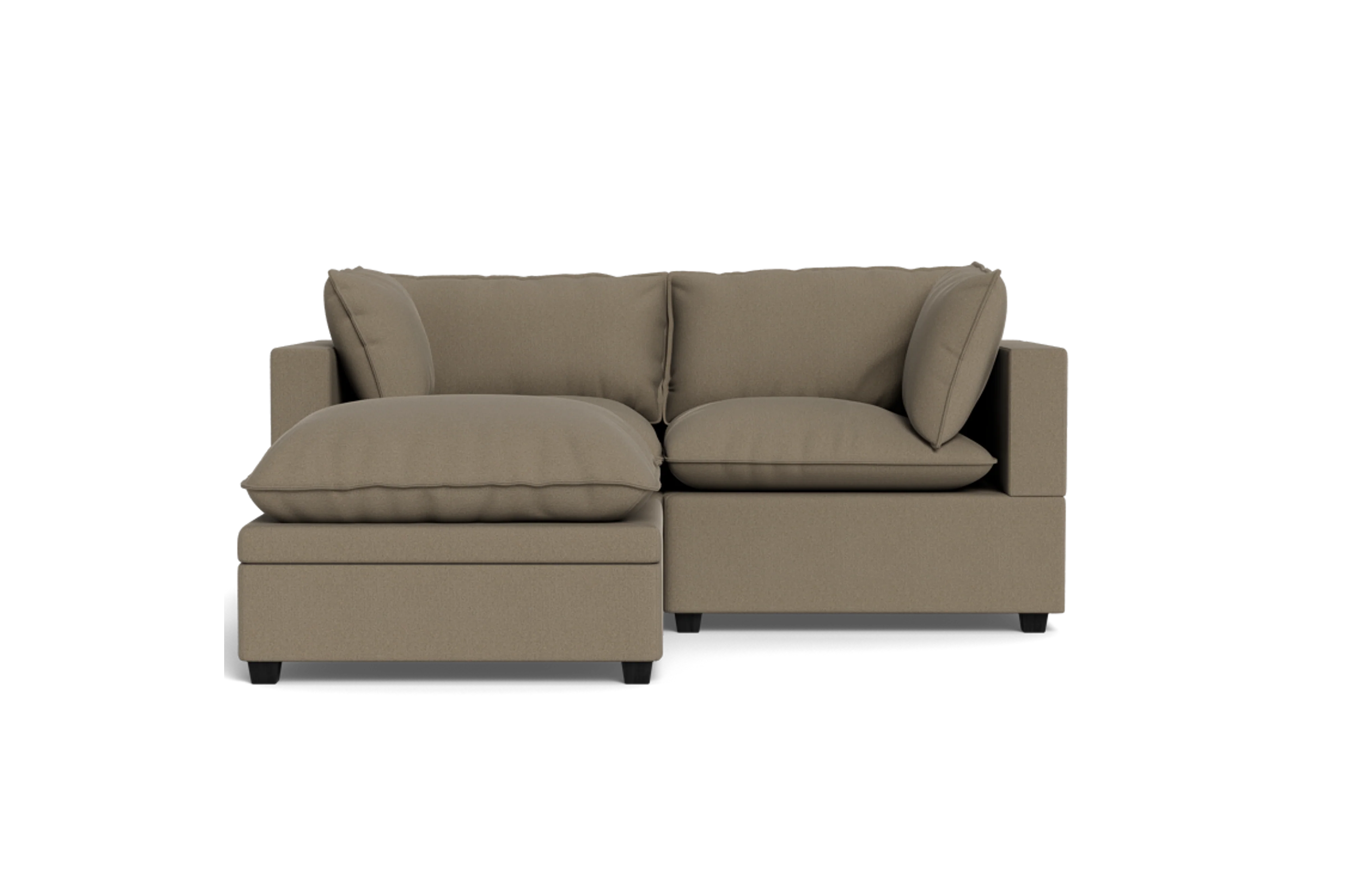 Kova Pillow Cushion Sofa 86" + Ottoman - Image 58