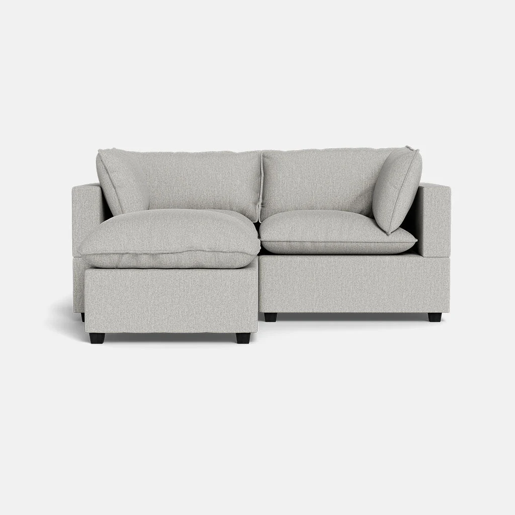 Kova Pillow Cushion Sofa 86" + Ottoman - Image 6