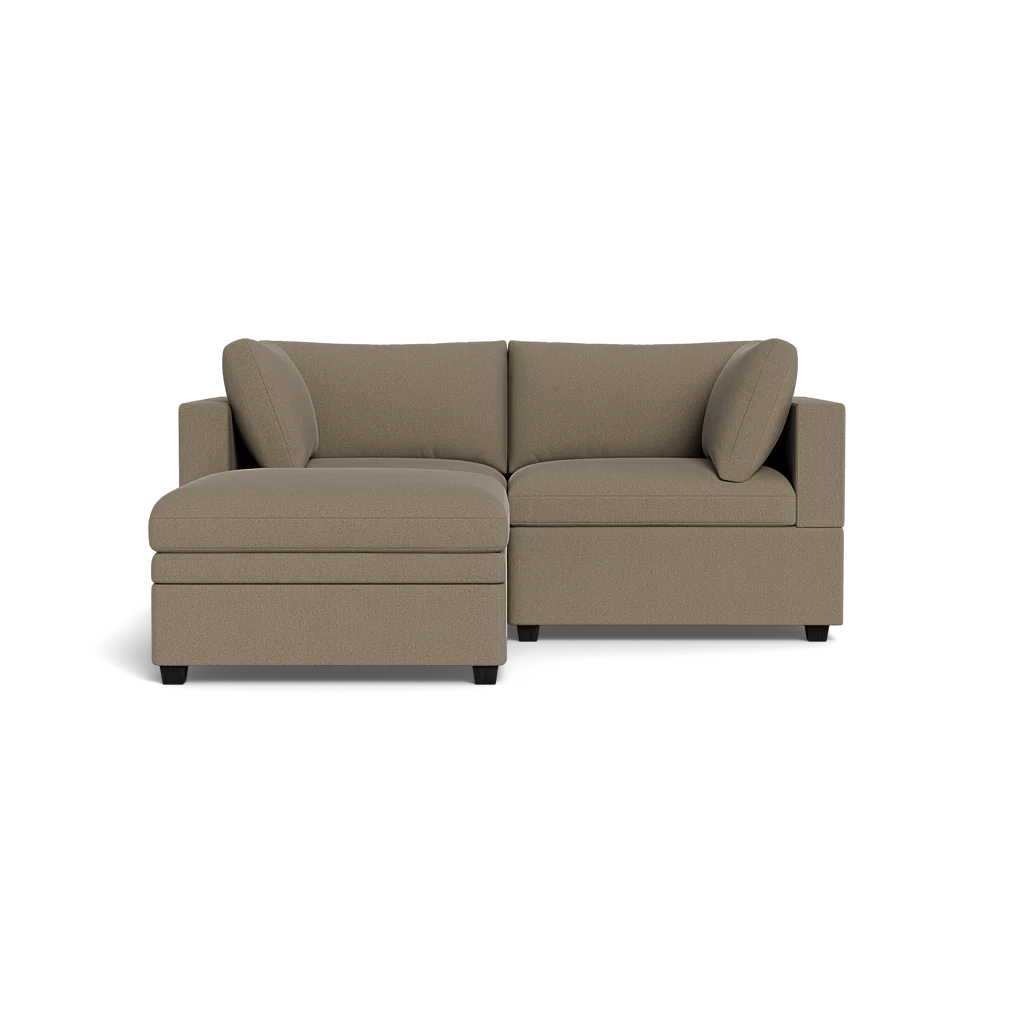 Kova Box Cushion Sofa 86" + Ottoman - Image 10