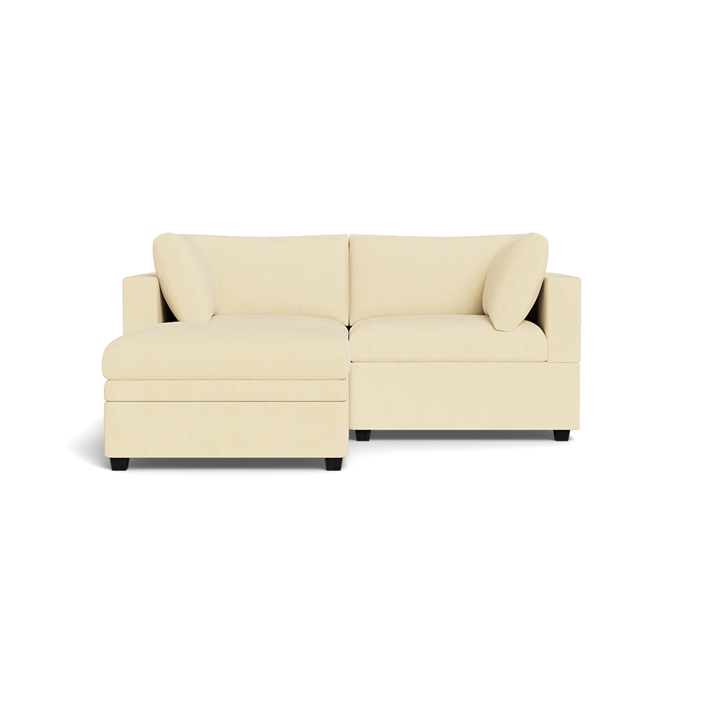 Kova Box Cushion Sofa 86" + Ottoman - Image 9