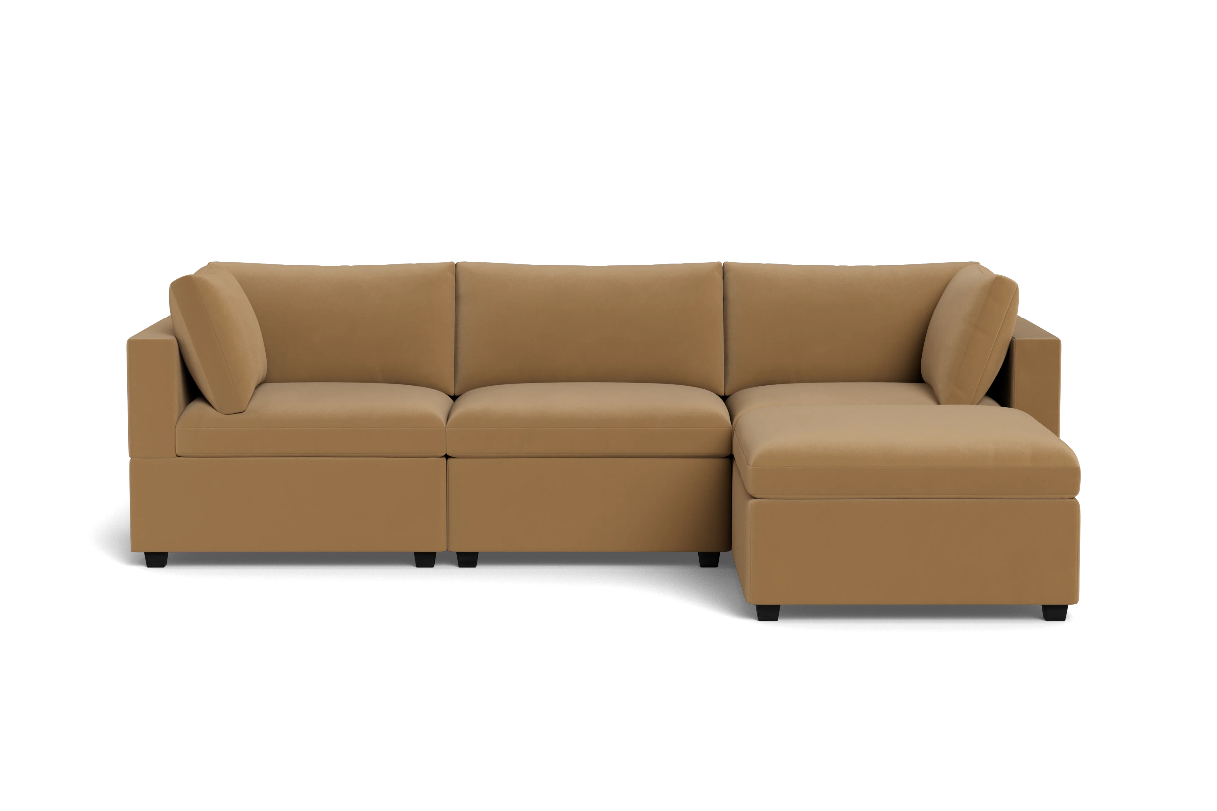 Kova Box Cushion Sofa 122" + Ottoman - Image 36