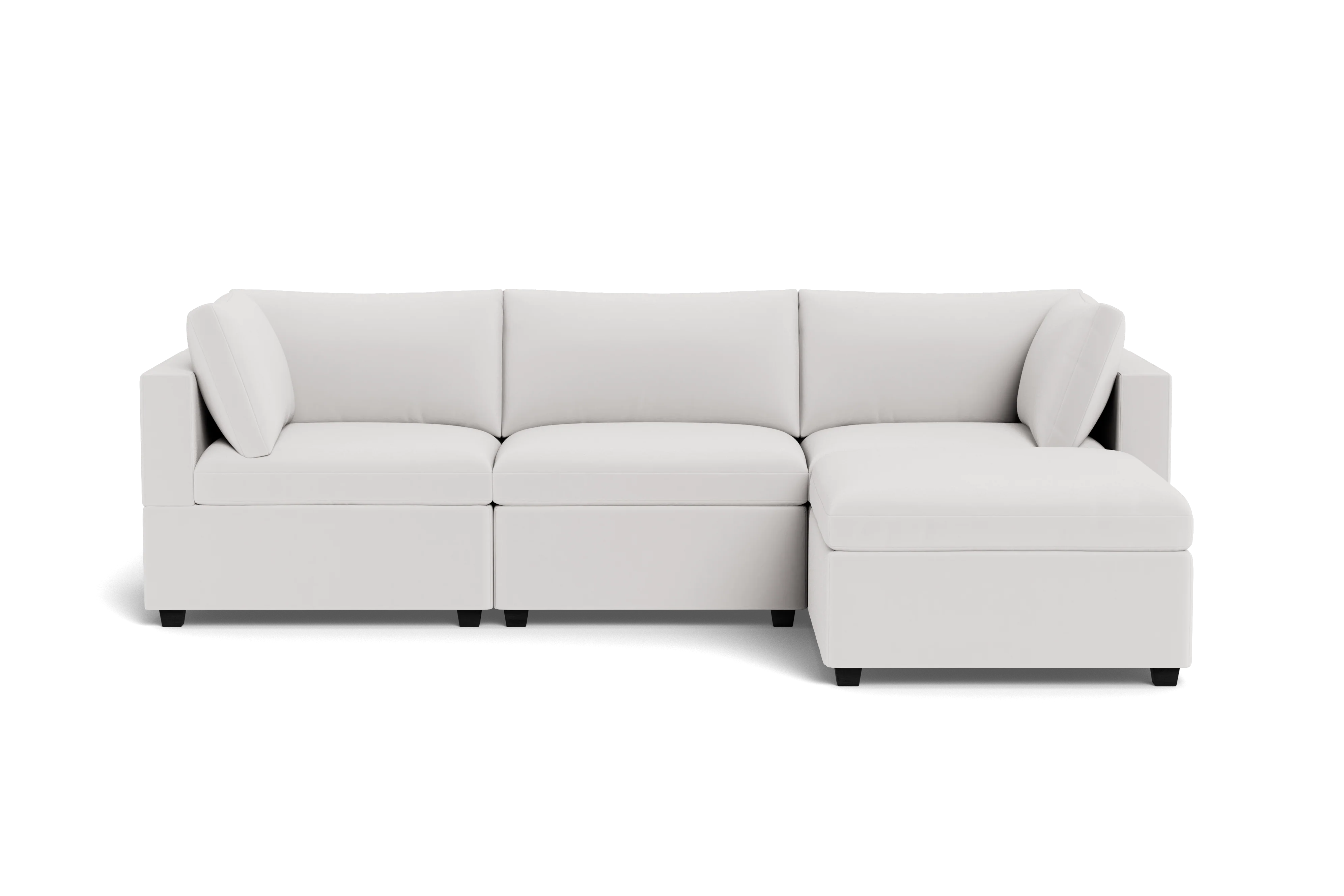 Kova Box Cushion Sofa 122" + Ottoman - Image 37
