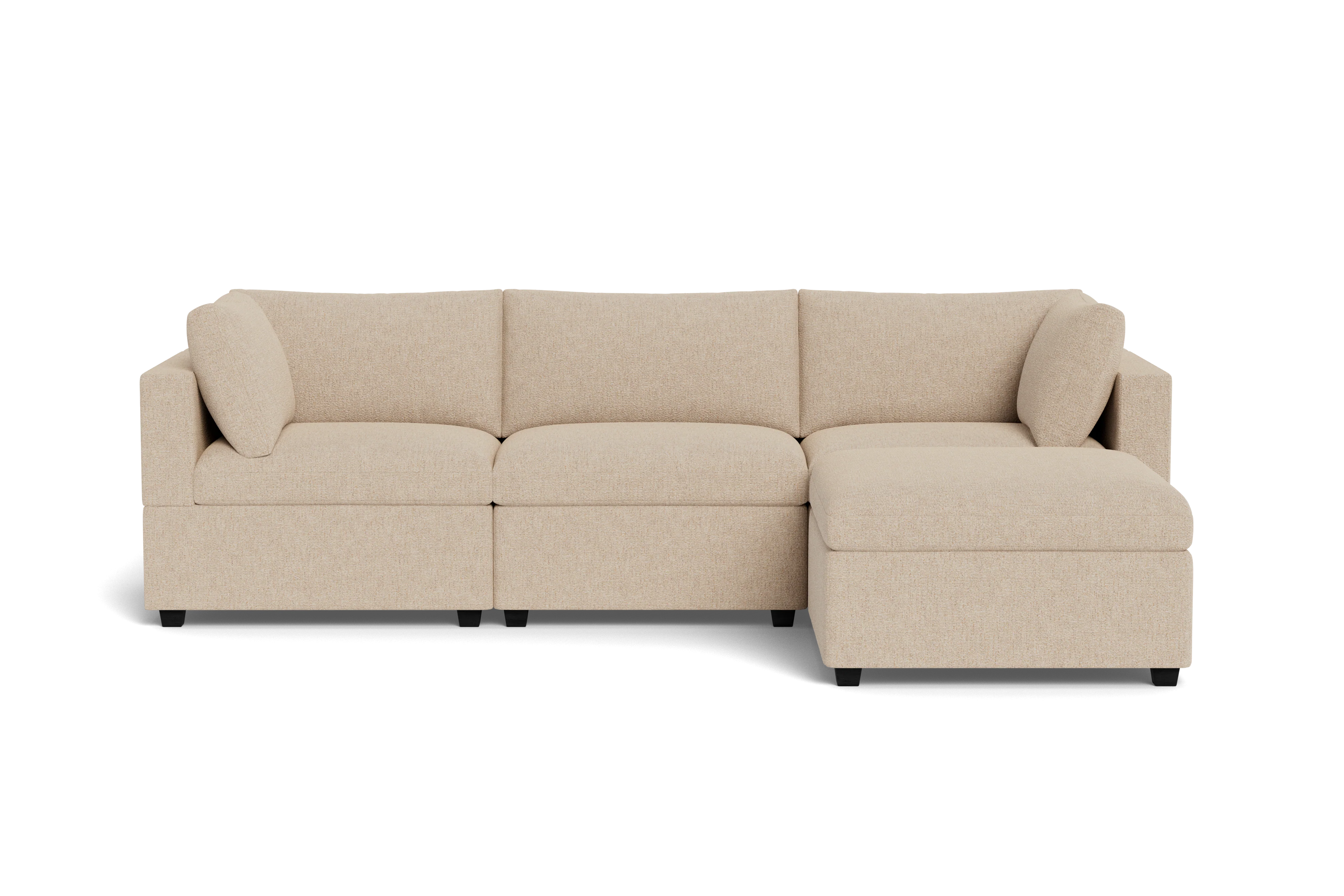 Kova Box Cushion Sofa 122" + Ottoman - Image 52